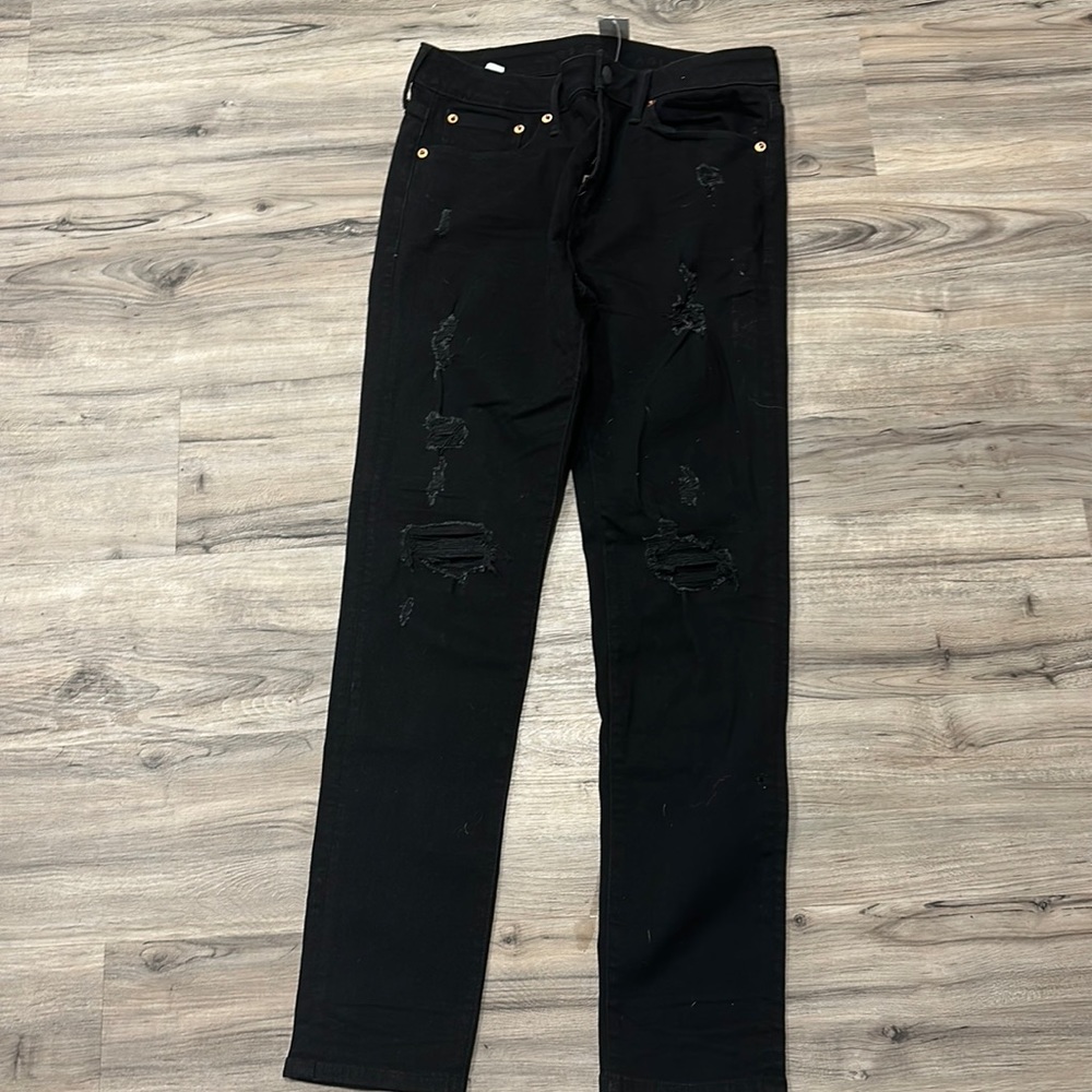 AE AirFlex+ Patched Stacked Jean black